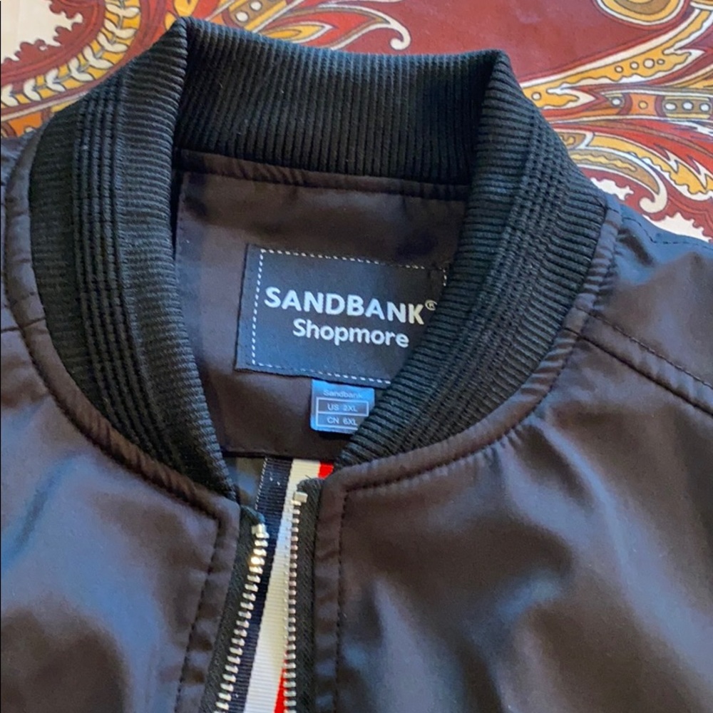 Jacket light weight bomber style color black